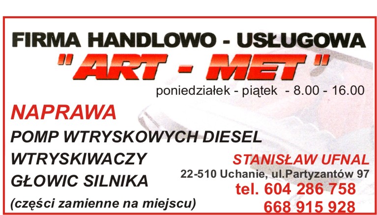 Firma Handlowo - Usługowa ART-MET