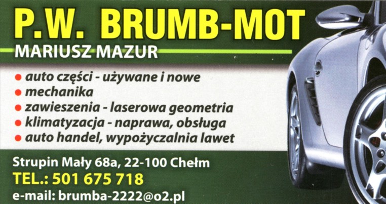 P.W. BRUMB-MOT Mariusz Mazur